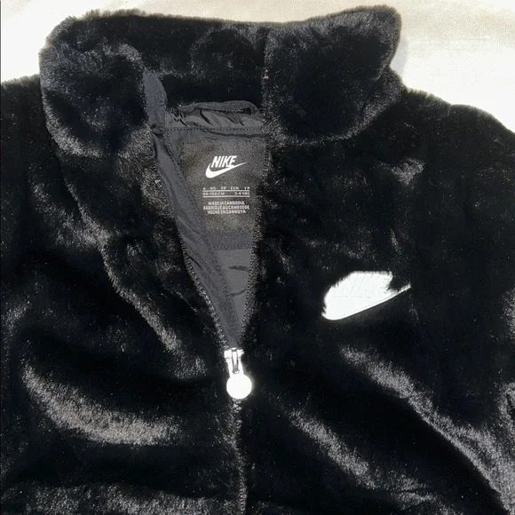 Nike Kids Faux Fur Jacket